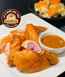 Gà Dai Ủ Muối Xì Dầu ( Steamed Salted Chicken Hong Kong Style )