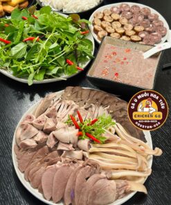 Set Lòng Heo Mắm Tôm hoặc Nấu Cháo
